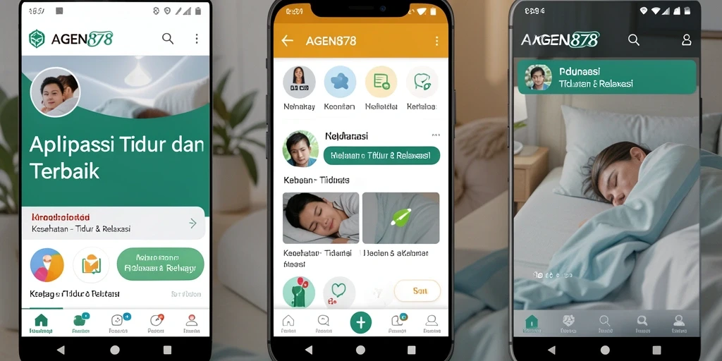 Tampilan antarmuka AGEN878 yang menenangkan dan mudah digunakan.