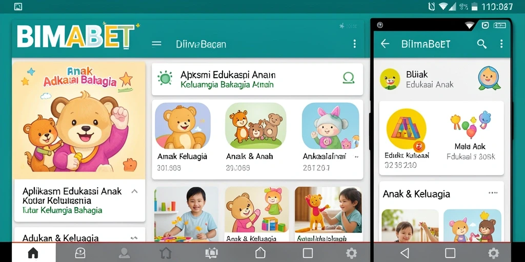 Tampilan antarmuka BIMABET yang menarik dan interaktif.