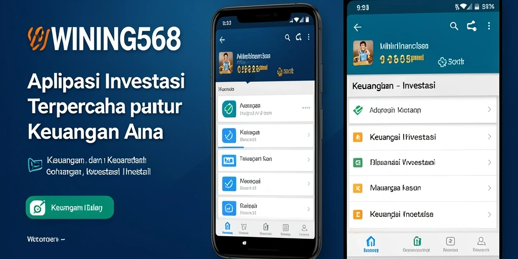 Tangkap layar antarmuka aplikasi WINNING568 yang mudah digunakan.